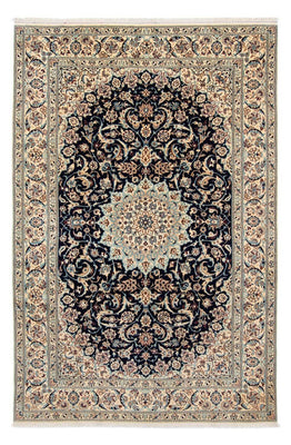 Tapis persan - Nain - 302 x 199 cm - noir