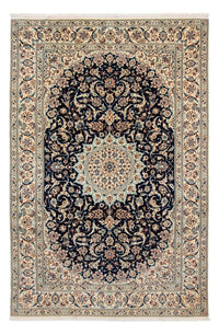 Tapis persan - Nain - 302 x 199 cm - noir
