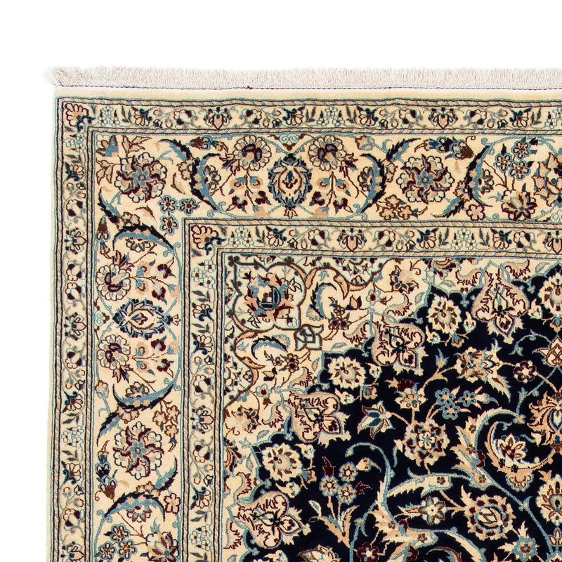Tapis persan - Nain - 302 x 199 cm - noir