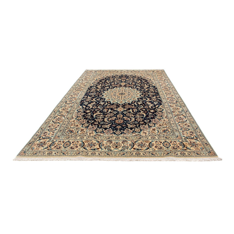 Tapis persan - Nain - 302 x 199 cm - noir