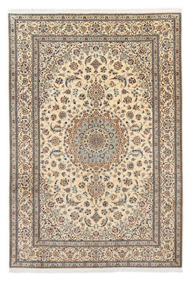 Tapis persan - Nain - 297 x 200 cm - beige