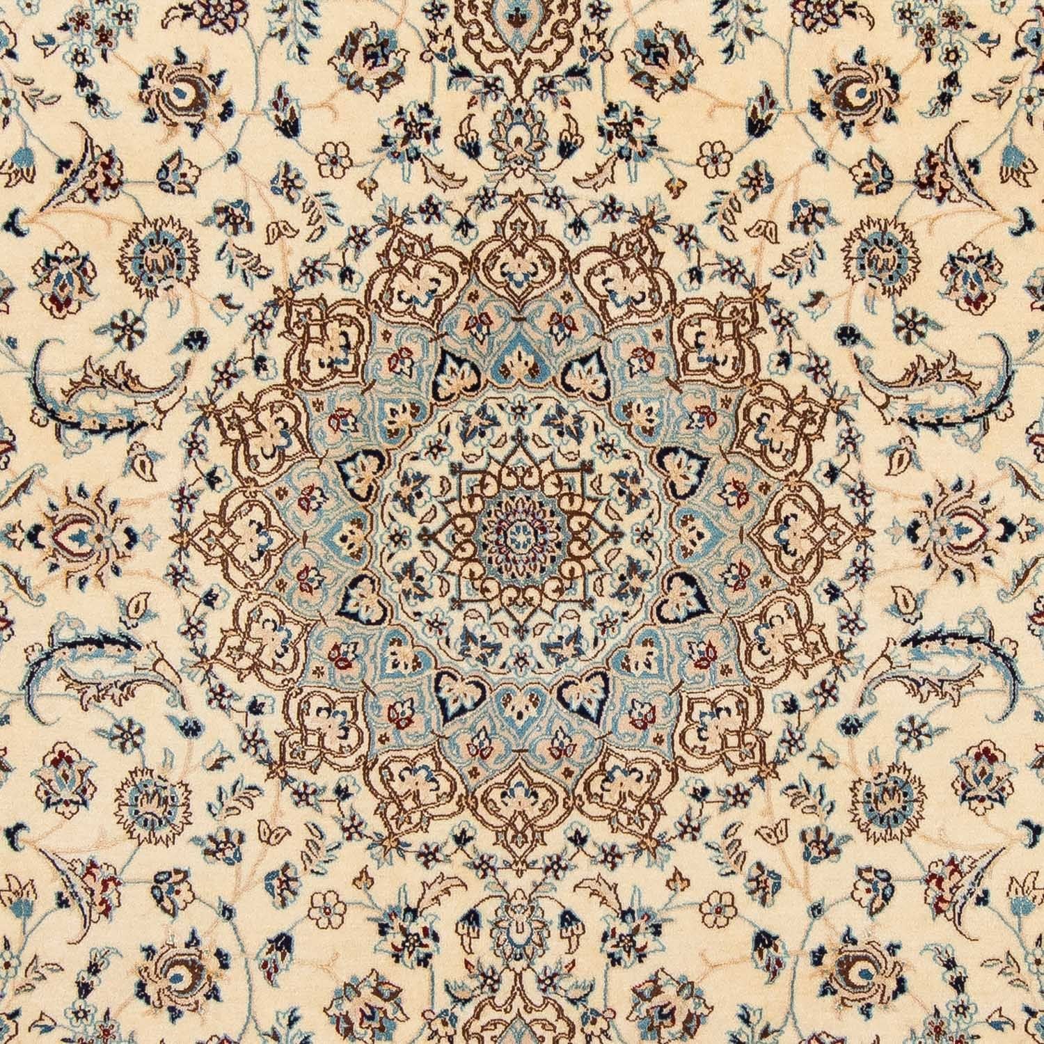 Tapis persan - Nain - 297 x 200 cm - beige
