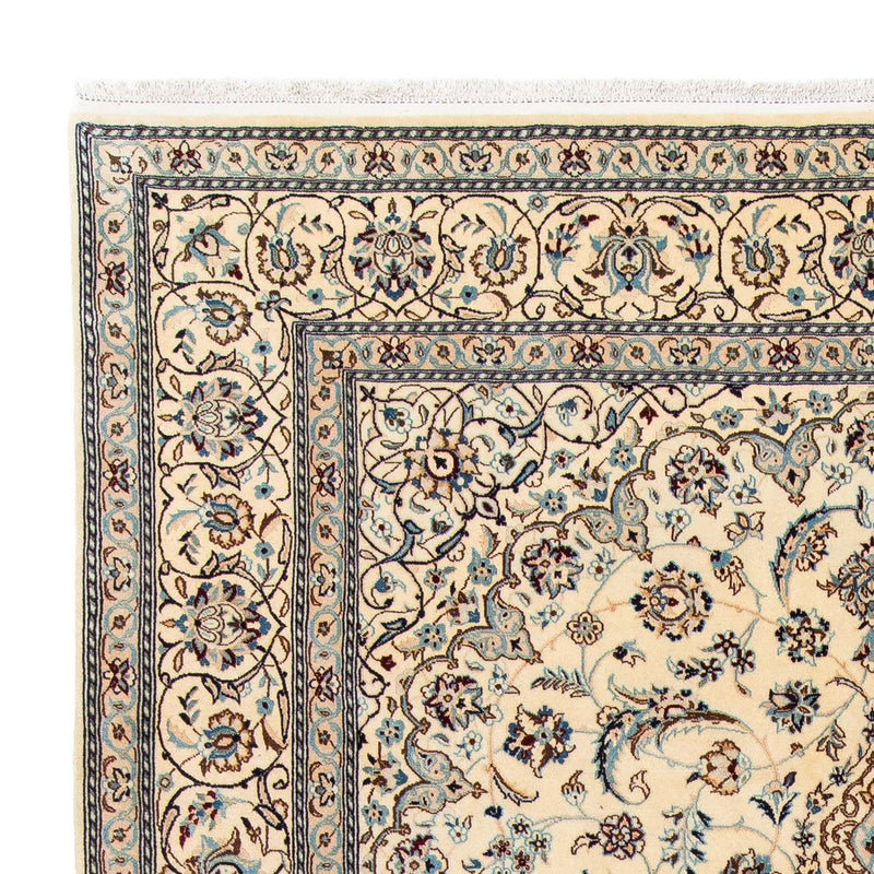 Tapis persan - Nain - 297 x 200 cm - beige
