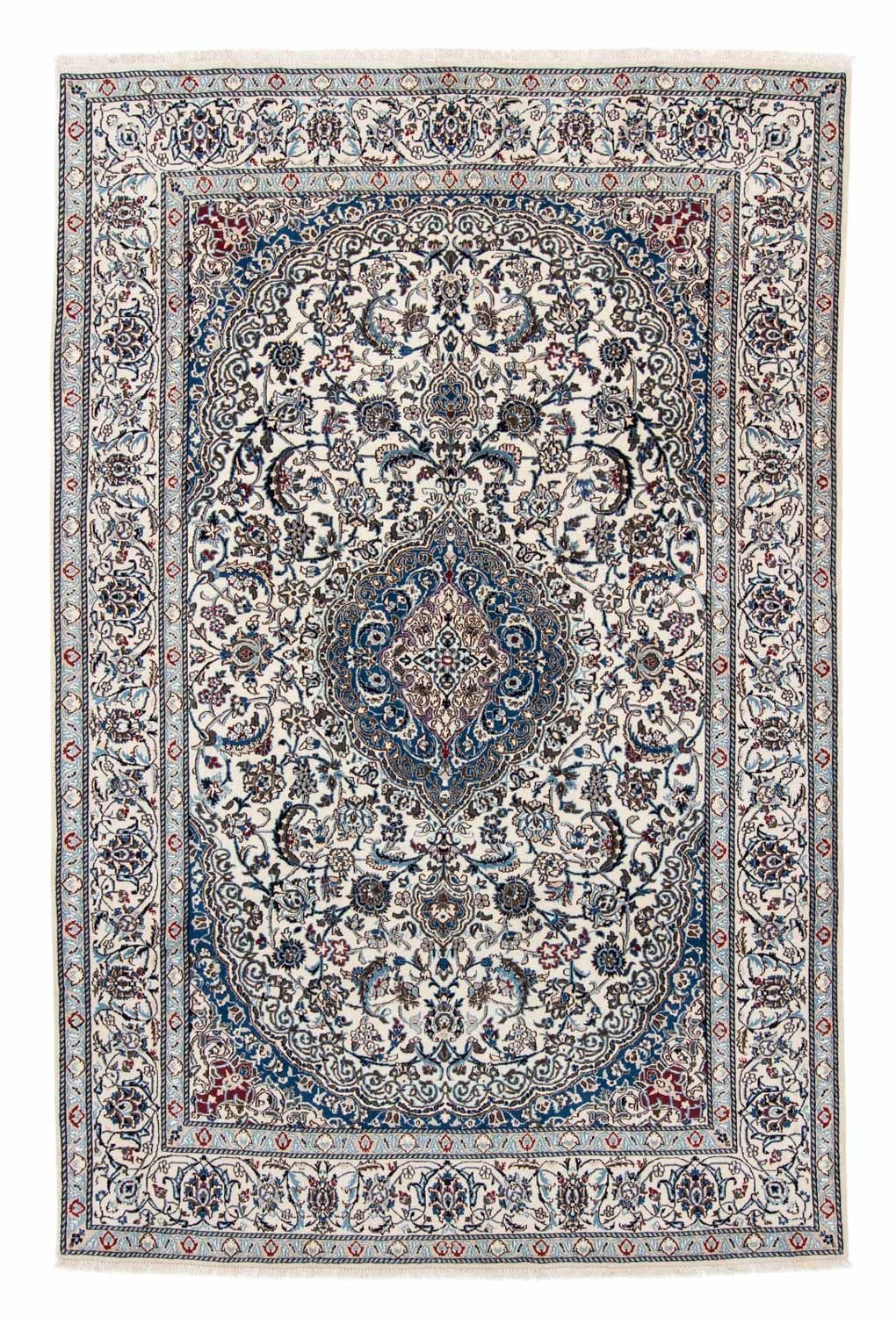 Tapis persan - Nain - 283 x 200 cm - beige
