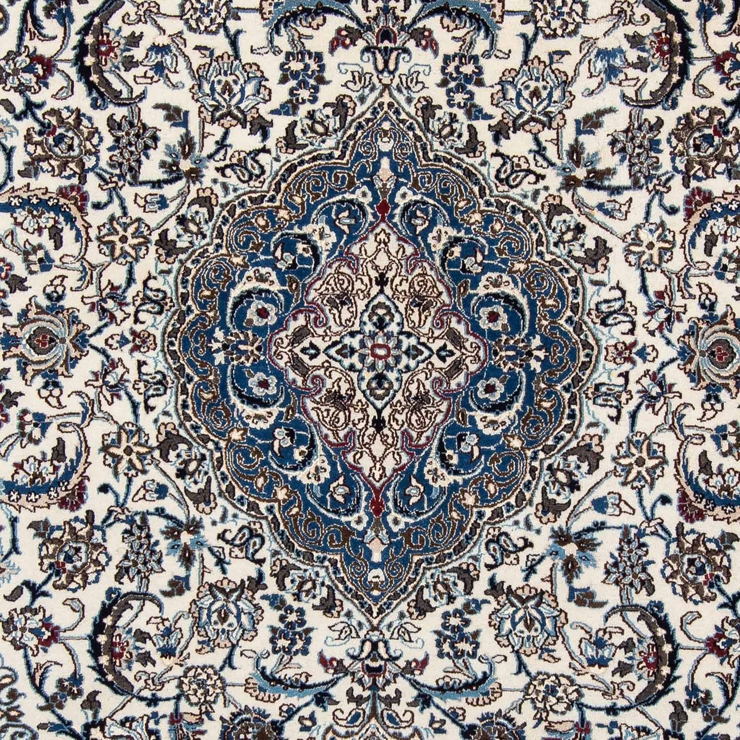 Tapis persan - Nain - 283 x 200 cm - beige