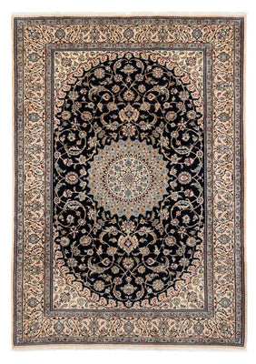 Tapis persan - Nain - 290 x 204 cm - noir