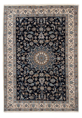Tapis persan - Nain - 290 x 201 cm - noir