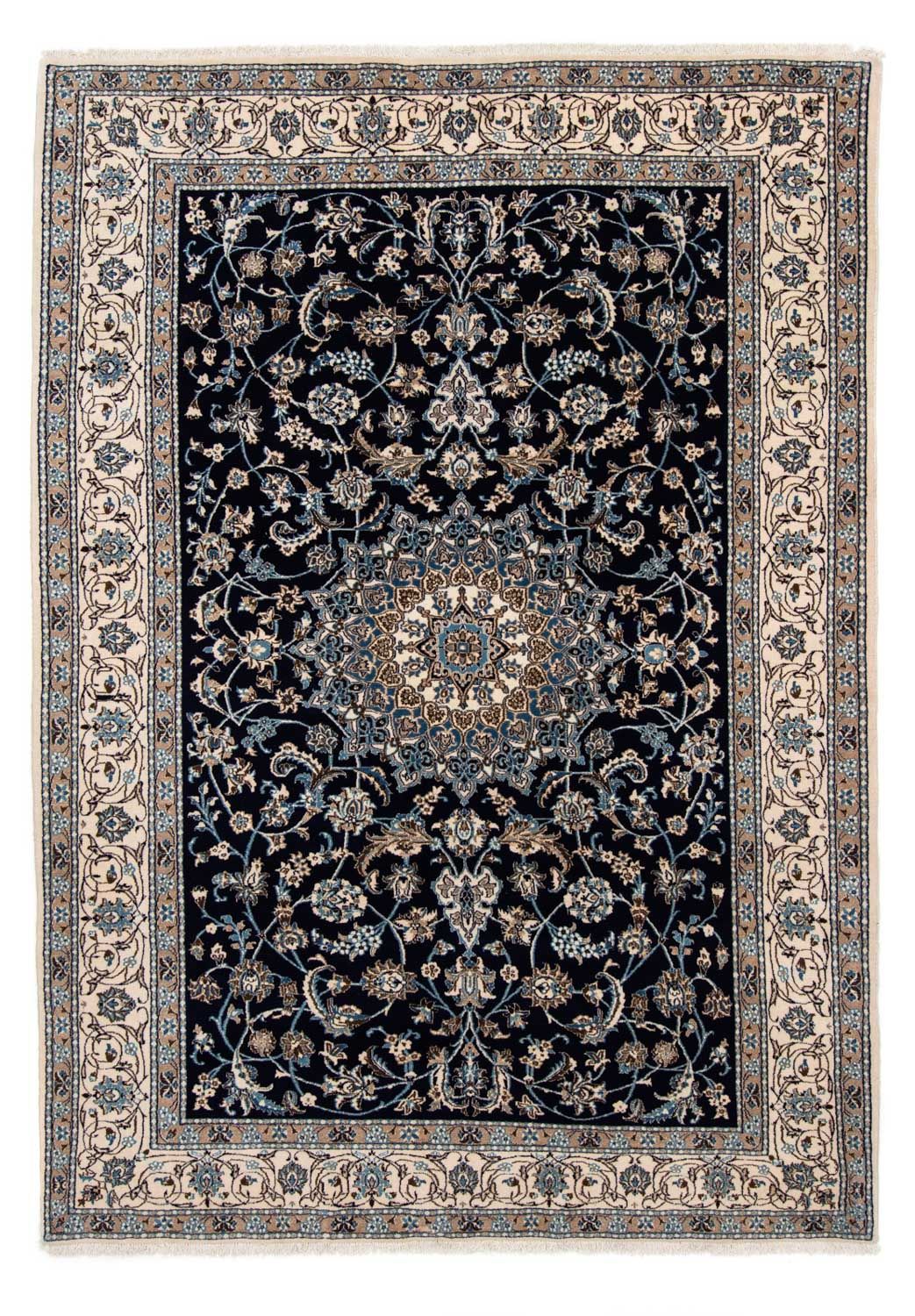 Tapis persan - Nain - 290 x 201 cm - noir