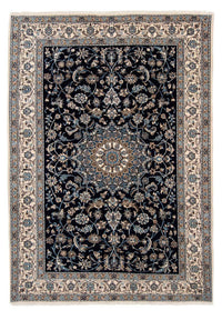 Tapis persan - Nain - 290 x 201 cm - noir