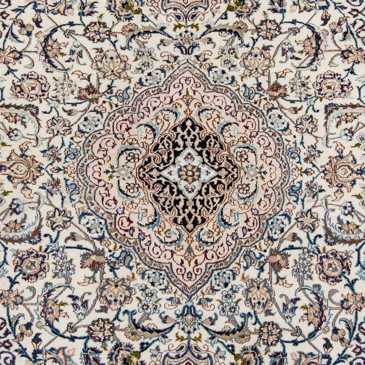 Tapis persan - Nain - 297 x 196 cm - beige