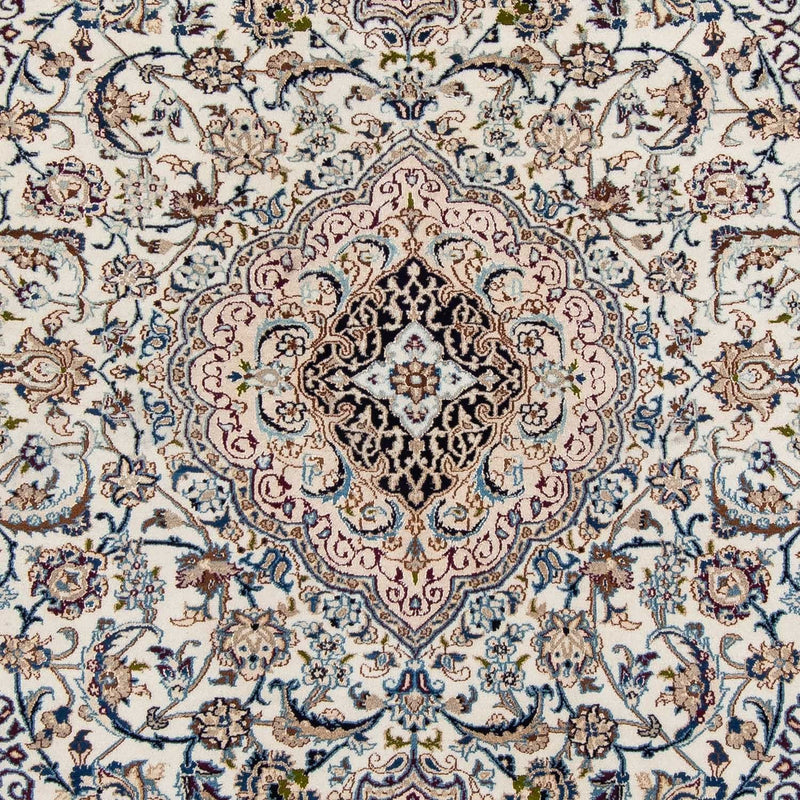 Tapis persan - Nain - 297 x 196 cm - beige