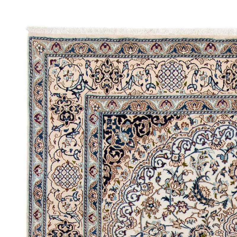 Tapis persan - Nain - 297 x 196 cm - beige