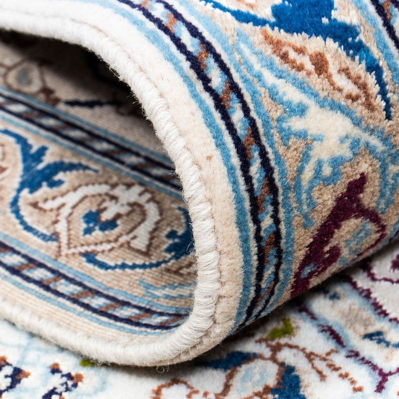Tapis persan - Nain - 297 x 196 cm - beige