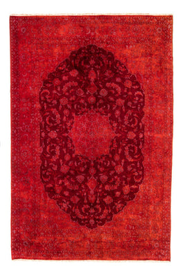 Tapis persan - Nain - 288 x 195 cm - rouge foncé