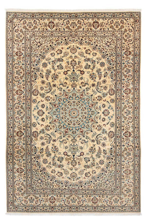 Tapis persan - Nain - 299 x 199 cm - beige
