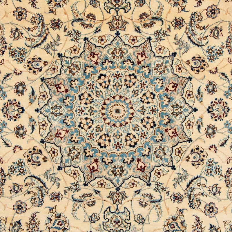 Tapis persan - Nain - 299 x 199 cm - beige