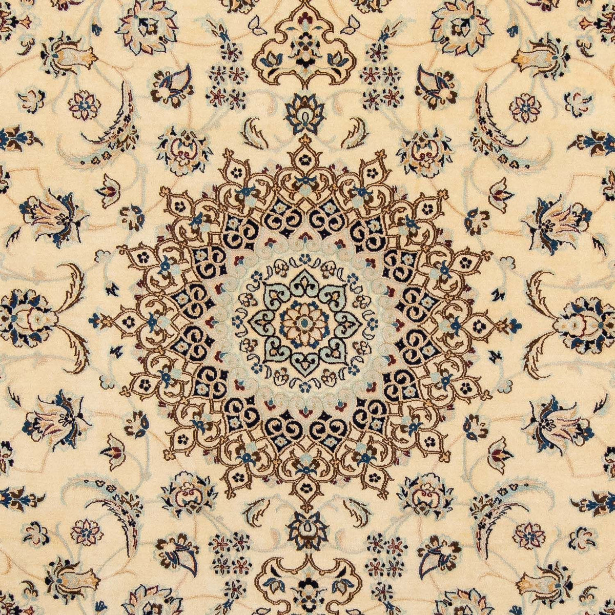 Tapis persan - Nain - 299 x 199 cm - beige