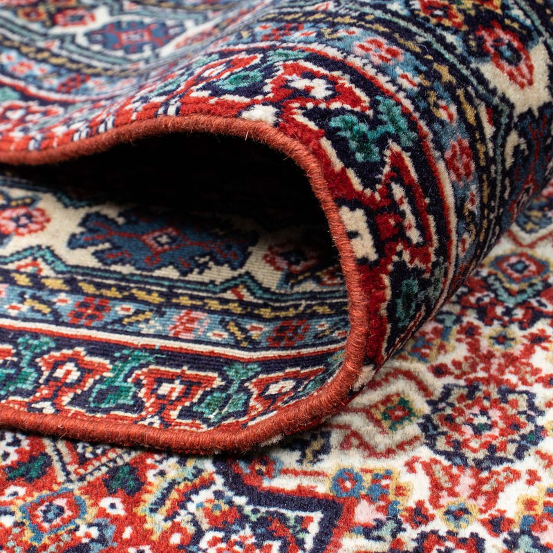 Tapis persan - Nain - 323 x 256 cm - rouge foncé