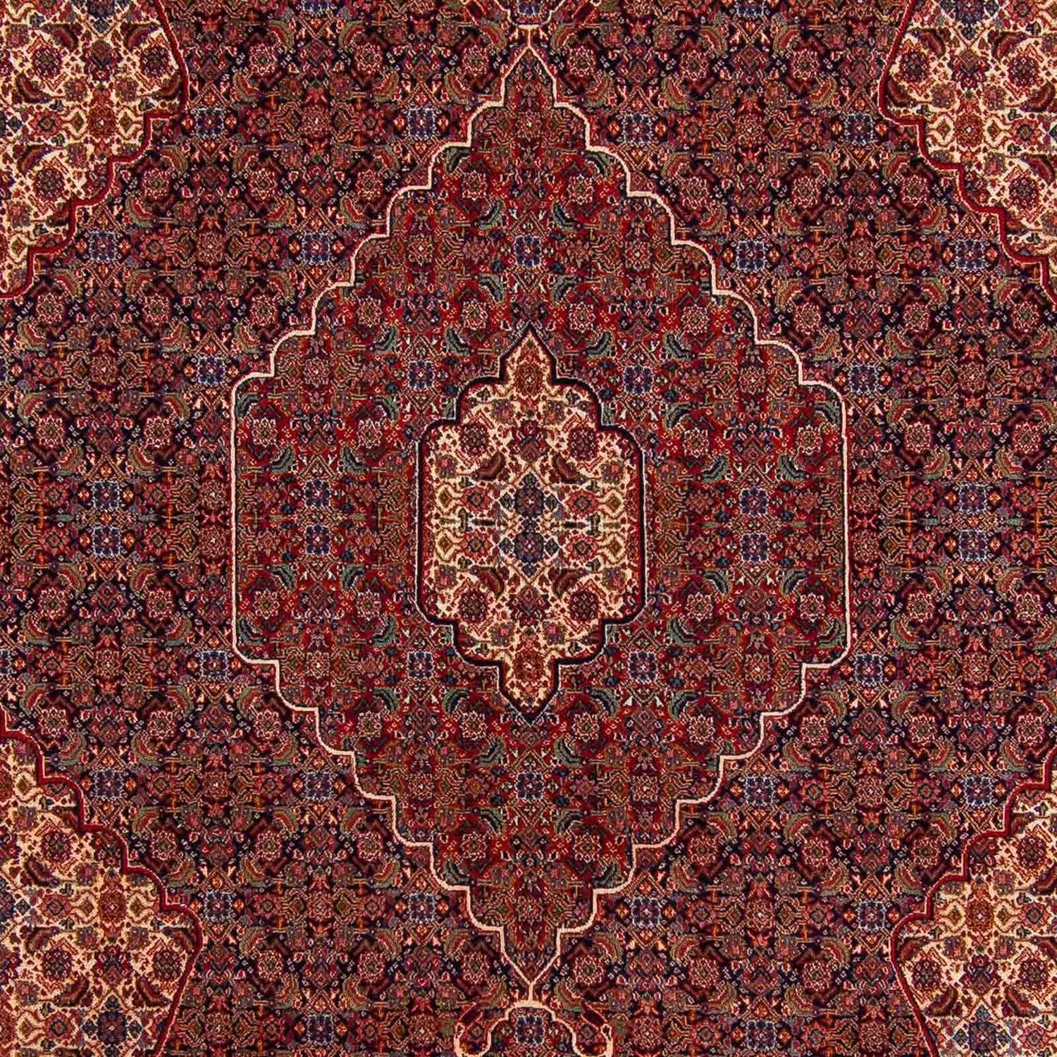 Tapis persan - Nain - 335 x 263 cm - rouge foncé