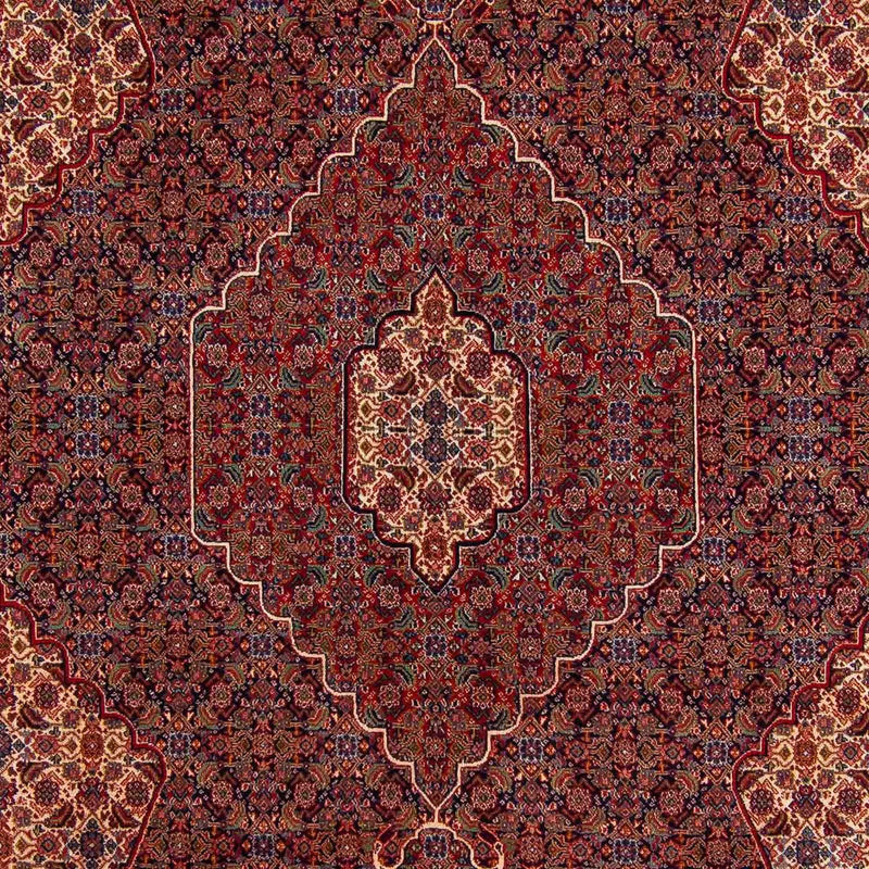 Tapis persan - Nain - 335 x 263 cm - rouge foncé