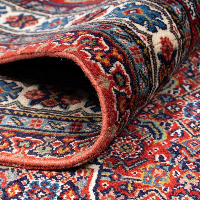 Tapis persan - Nain - 335 x 263 cm - rouge foncé