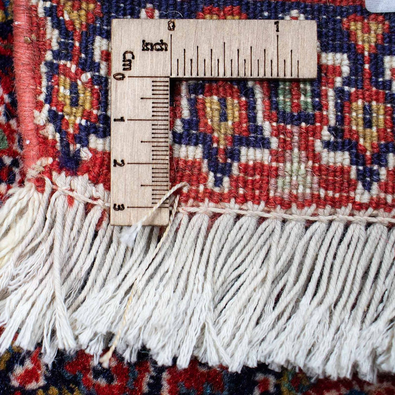 Tapis persan - Nain - 335 x 263 cm - rouge foncé