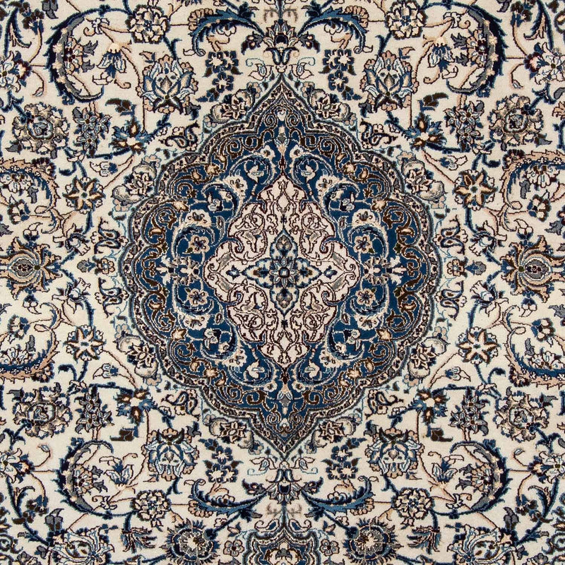 Tapis persan - Nain - 297 x 199 cm - beige