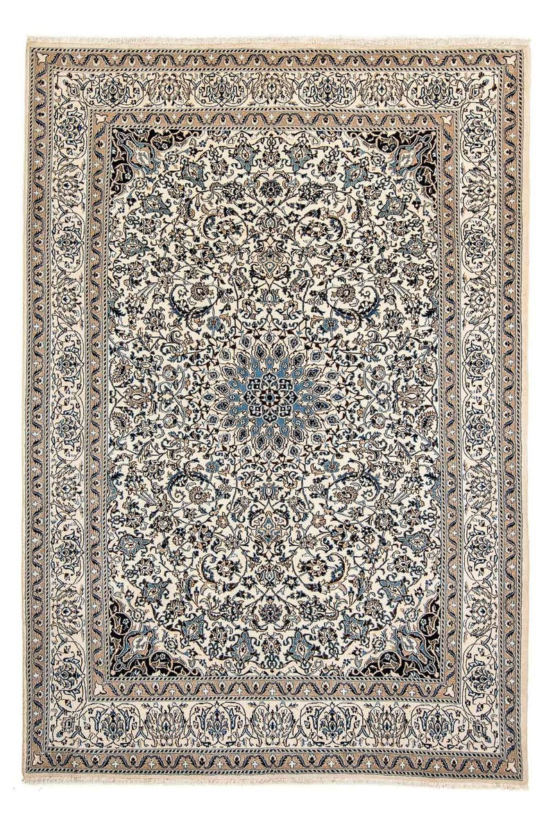 Tapis persan - Nain - 289 x 200 cm - beige