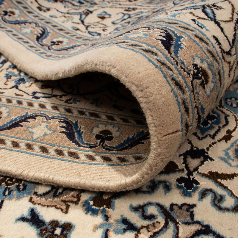 Tapis persan - Nain - 289 x 200 cm - beige
