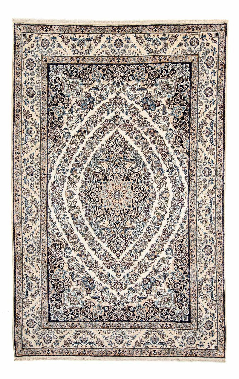 Tapis persan - Nain - 316 x 211 cm - beige