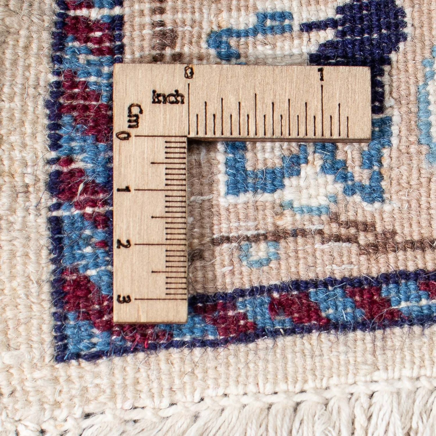 Tapis persan - Nain - 316 x 211 cm - beige