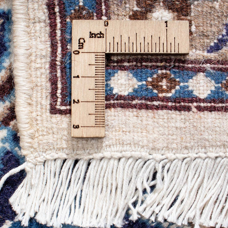 Tapis persan - Nain - 297 x 194 cm - bleu foncé