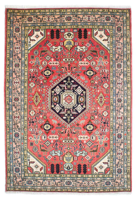 Tapis persan - Nain - 241 x 168 cm - rouge clair
