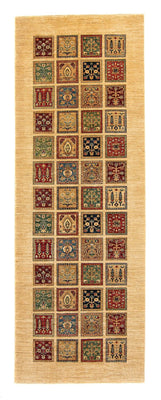 Tapis de couloir Tapis persan - Nomadic - 360 x 129 cm - beige