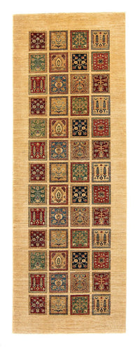 Tapis de couloir Tapis persan - Nomadic - 360 x 129 cm - beige