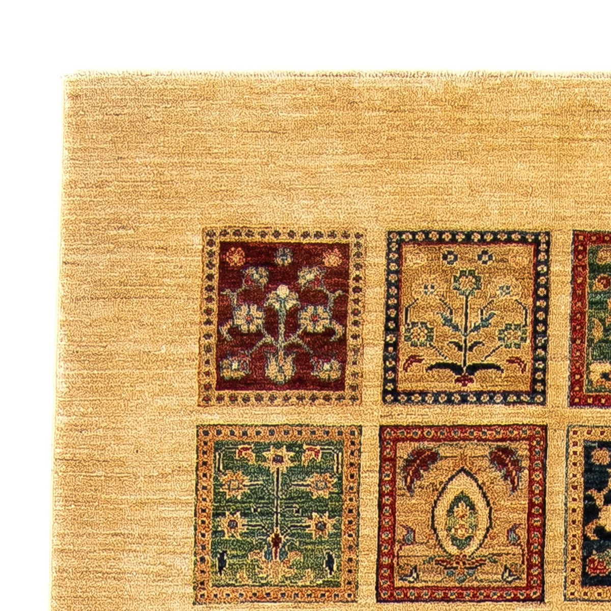 Tapis de couloir Tapis persan - Nomadic - 360 x 129 cm - beige