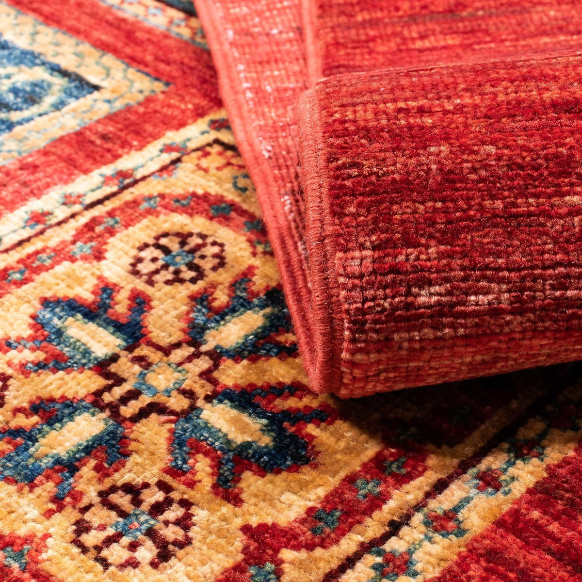 Tapis Ziegler - 244 x 155 cm - rouge foncé