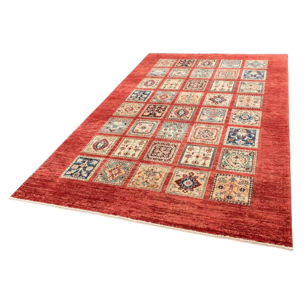 Tapis Ziegler - 244 x 155 cm - rouge foncé