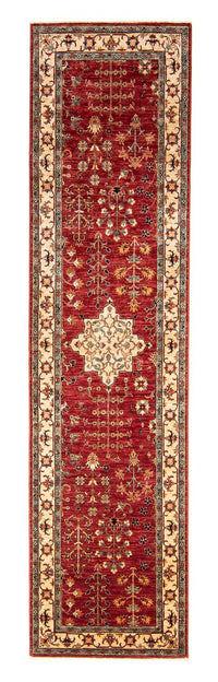 Tapis de couloir Tapis Ziegler - 297 x 80 cm - rouge foncé