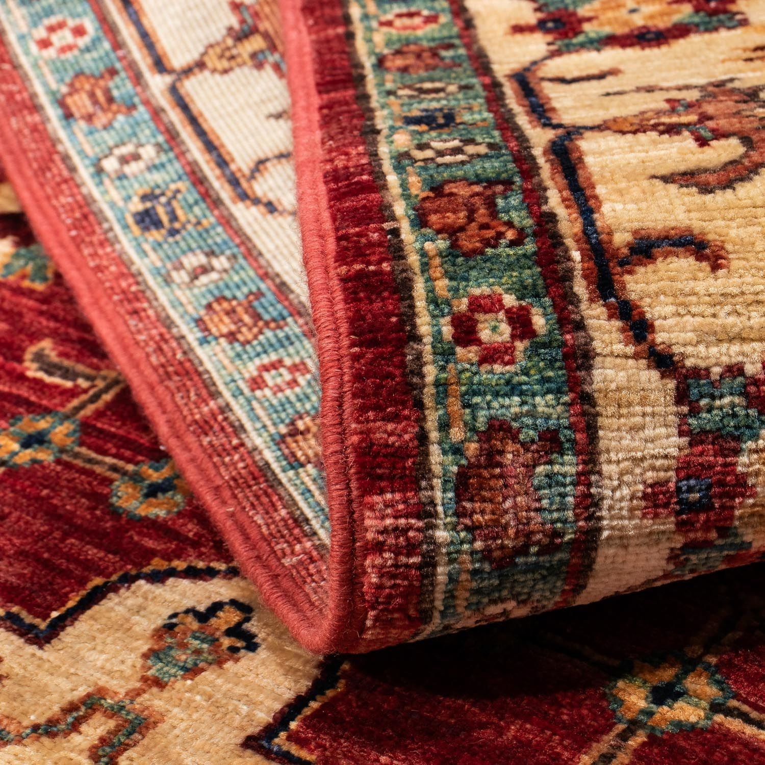 Tapis de couloir Tapis Ziegler - 297 x 80 cm - rouge foncé