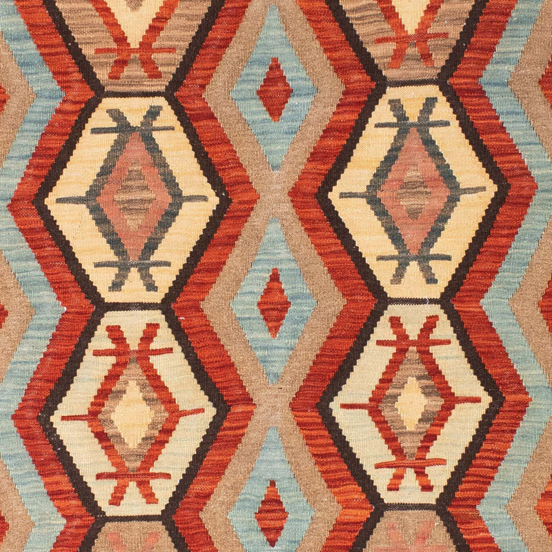 Tapis Kelim - Oriental - 198 x 152 cm - rouge