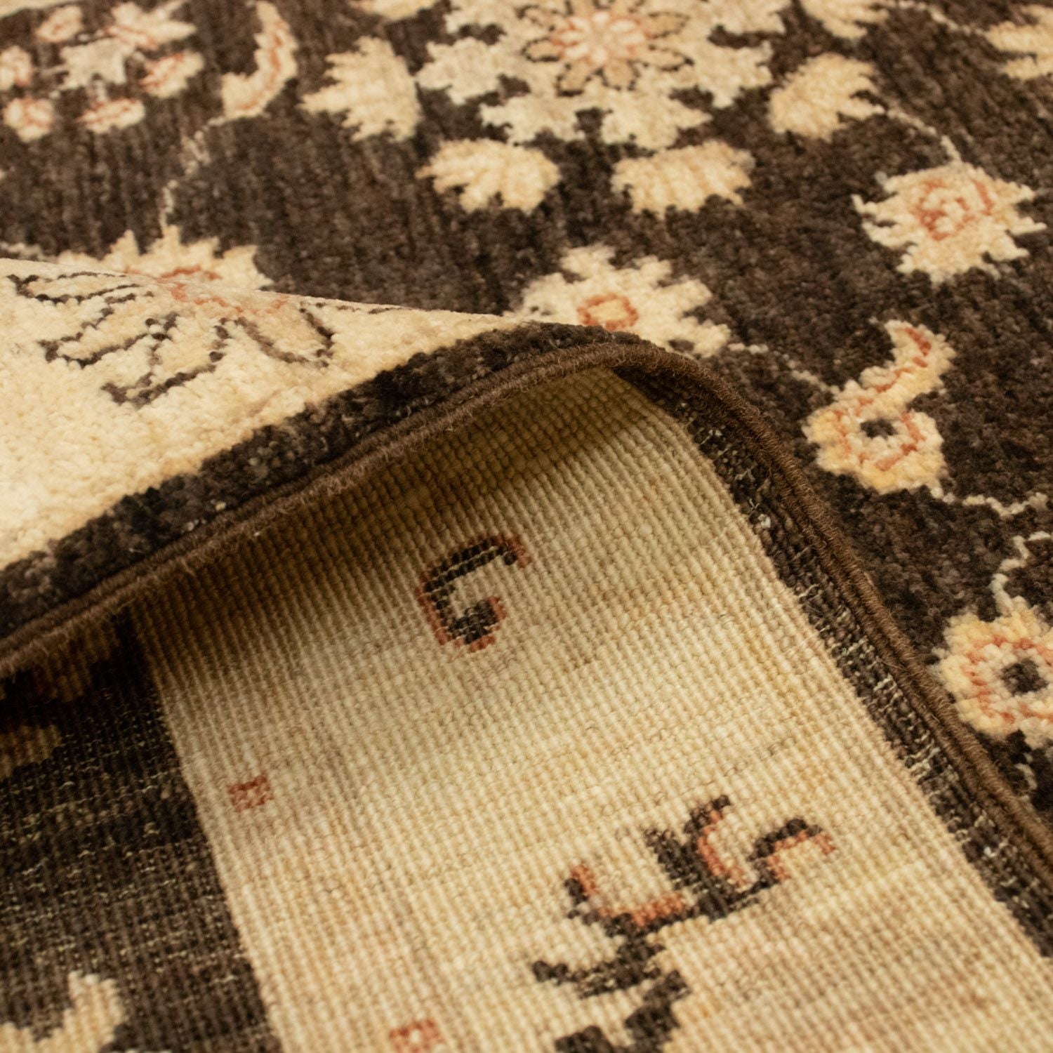 Tapis Ziegler - 145 x 98 cm - marron