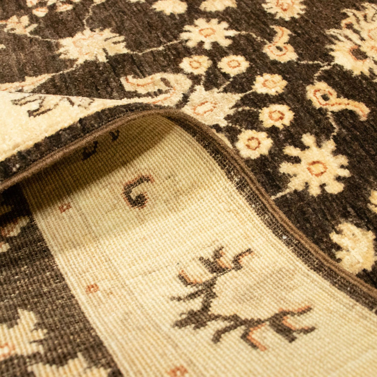 Tapis Ziegler - 146 x 98 cm - marron