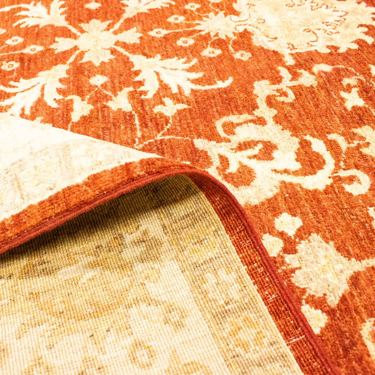 Tapis Ziegler - 251 x 198 cm - rouge foncé