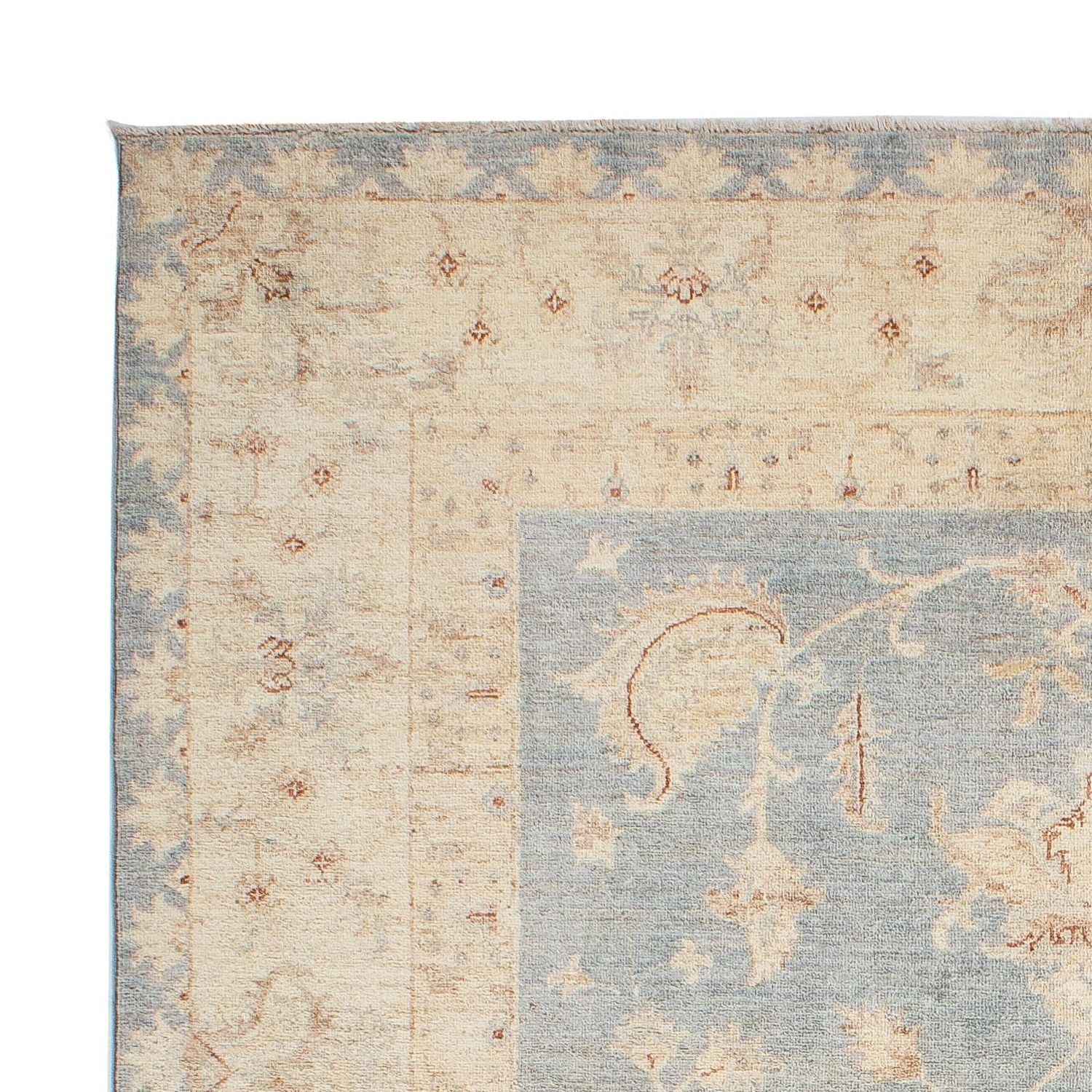 Tapis Ziegler - 251 x 170 cm - bleu clair