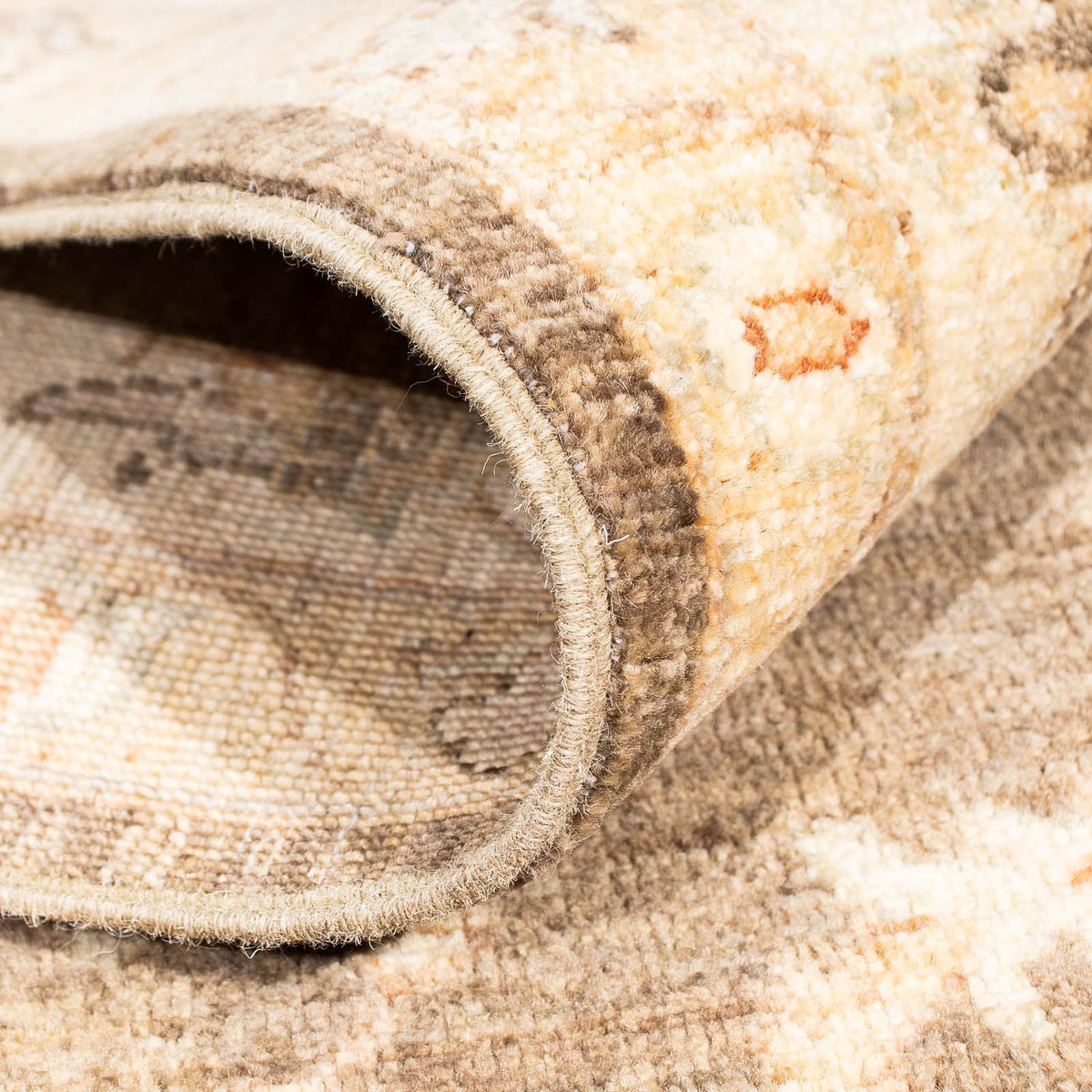 Tapis Ziegler - 241 x 170 cm - marron foncé