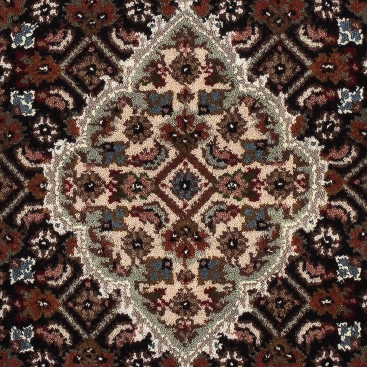 Tapis persan - Tabriz - 92 x 61 cm - bleu foncé