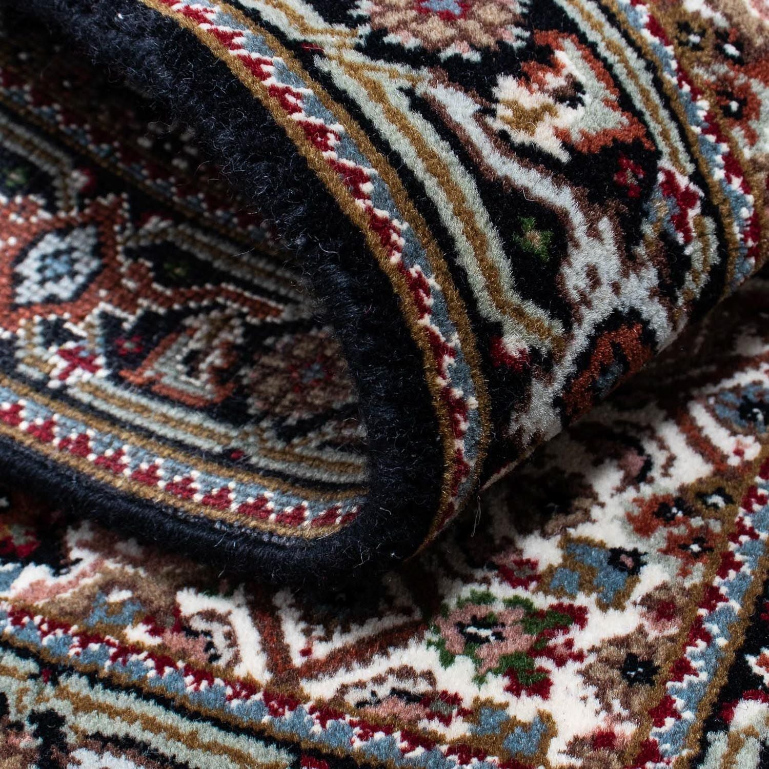 Tapis persan - Tabriz - 92 x 61 cm - bleu foncé