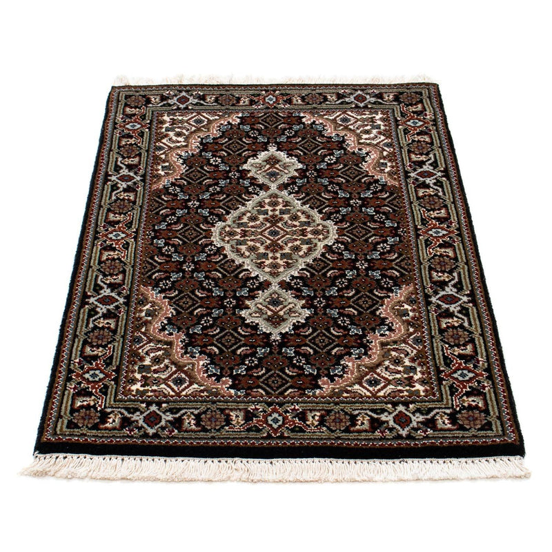 Tapis persan - Tabriz - 92 x 61 cm - bleu foncé
