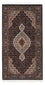 Tapis persan - Tabriz - 140 x 73 cm - bleu foncé